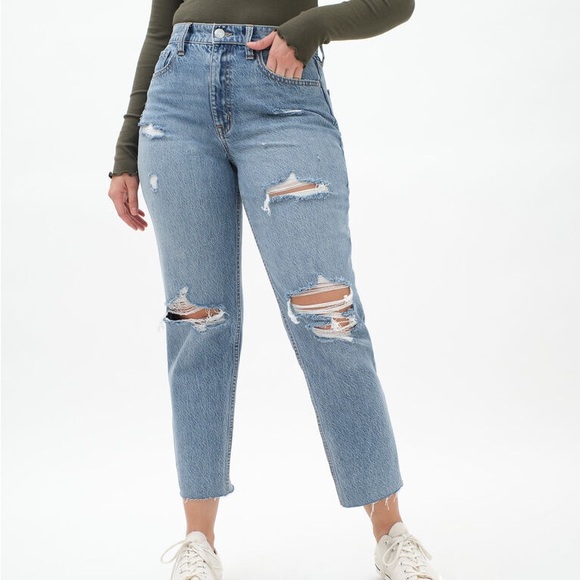 Aeropostale Slim & Thick Curvy Mom Jeans - Picture 2 of 7